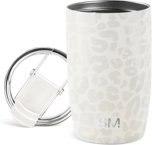 Vista 60 de Simple Modern Taza de café de viaje Tumbler con tapa abatible Reutilizable, aislada, de acero inoxidable, taza de café helado Cold Brew, termo