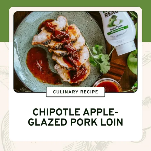 Vista 3 de Crisp Apple Reàl - Jarabe con infusión de puré de manzana, botella exprimible de 16.9 onzas líquidas (paquete de 3)