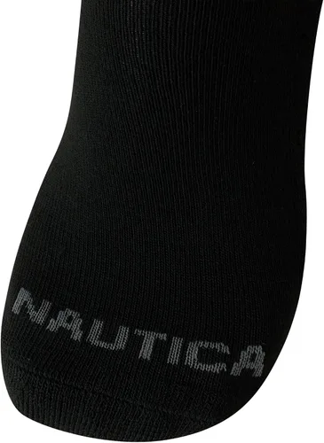 Vista 5 de Nautica Calcetines atléticos para hombre Calcetines acolchados de corte cuarto (8 unidades)