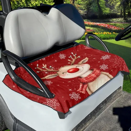 Vista 24 de Fundas de asiento de carrito de golf, toalla de manta de asiento de carrito de golf, cubierta de asiento de carrito de golf para asientos de 2