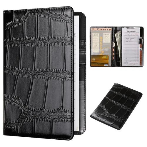 Vista 14 de CoBak - Libreta prémium con 8 bolsillos A-Elite-Negro