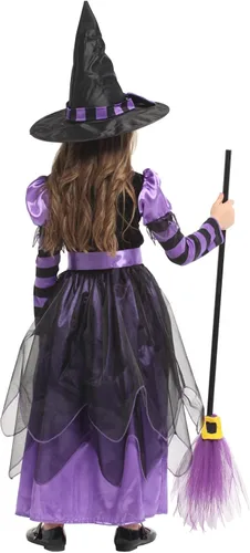 Vista 7 de Narecte Halloween Costumes for Girls Halloween Costumes,Witch Costume for Girls Witch Costume,Kids Witch Costume