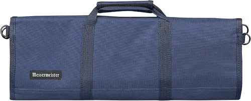 Vista 34 de Funda acolchada para cuchillos con 8 bolsillos de Messermeister, color ciruela, Camuflaje
