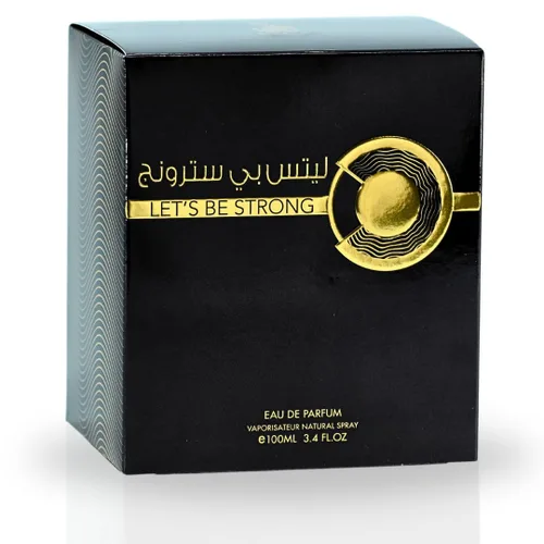 Vista 3 de RISALA Let's Be Strong EDP Spray 100ML (3.4 oz) Una mezcla única y duradera de fragancia aromática amaderada.