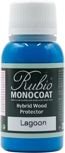 Vista 29 de Rubio Monocoat Protector de madera híbrido de 300 pies cuadrados - Chocolate Acabado de aceite de madera exterior, color y protección UV