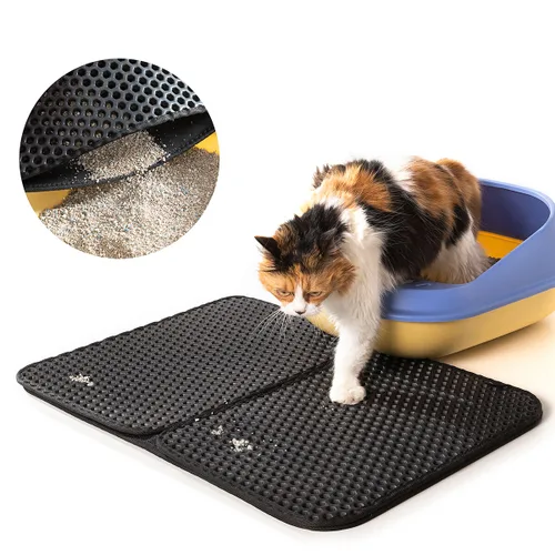 Vista 10 de Alfombra para Arenero de Gatos Clikatt InnovaGoods