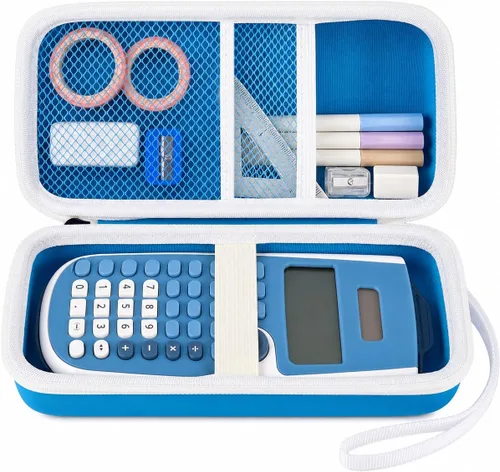 Vista 14 de Funda para calculadora TI-30XS/TI-30XIIS/TI-30Xa/TI-36X Pro Negro