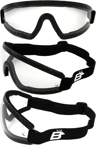 Vista 2 de Birdz Gafas de la serie Wing (transparente, azul, amarillo, lente ahumada, juego de 4)