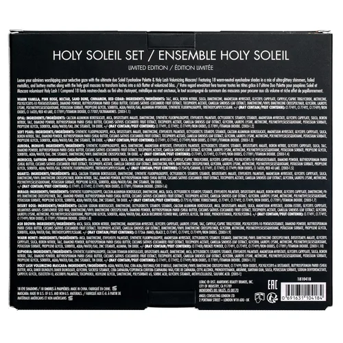 Vista 4 de LORAC Colección Holiday Set Holy Soleil