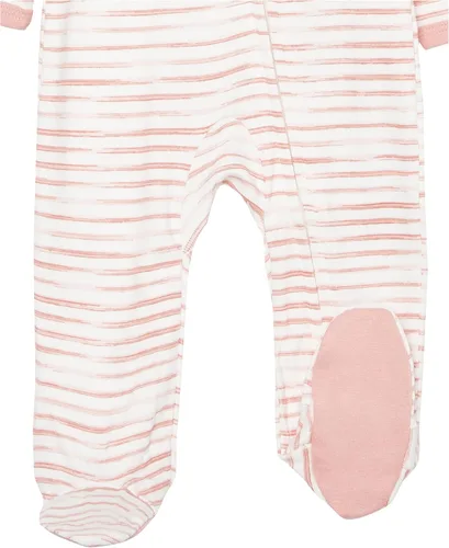 Vista 3 de HonestBaby Pijama de algodón orgánico con pies para dormir y jugar para bebé niña