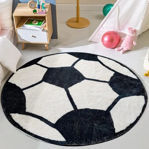 Vista 9 de LIULA ABC - Alfombra infantil de jirafa para sala de juegos, 3.3 pies, lavable, colorida, para cuarto de bebé, ultra suave, antideslizante, alfombra