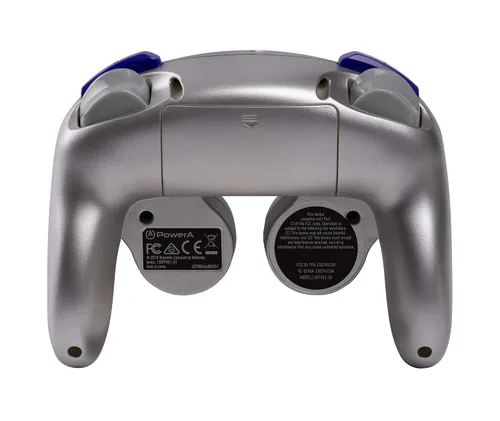 Vista 10 de PowerA Wireless Controller for Nintendo Switch - GameCube Style Silver - Nintendo Switch