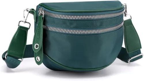 Vista 7 de Bolso cruzado de nailon casual, impermeable, ligero, para mujer