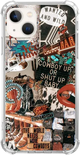 Vista 10 de Funda retro vintage de Papá Noel para iPhone 15, diseño de dibujos animados Kawaii de invierno para niñas, niños, mujeres y hombres, funda única