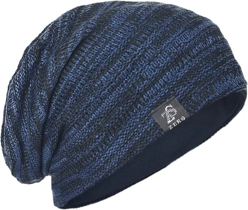 Vista 98 de FORBUSITE Gorro de punto largo holgado para hombre para verano e invierno, de gran