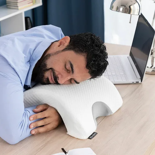 Vista 5 de Almohada Viscoelástica Cervical para Parejas Cozzy InnovaGoods