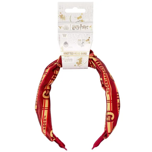 Vista 2 de The Carat Shop Diadema anudada oficial de Harry Potter Gryffindor