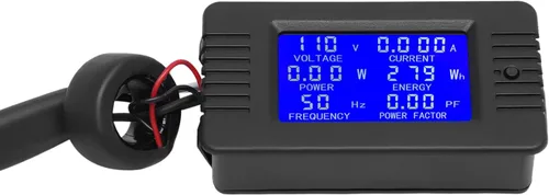Vista 6 de Inversor solar, inversor de aleación de aluminio de 1200 W con pantalla LCD, inversor de onda sinusoidal pura, kit de inversor solar para paneles