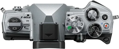 Vista 2 de OM System Olympus OM-D E-M5 Mark III Cuerpo Plata Plateado