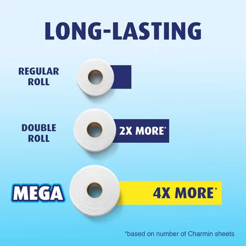 Vista 7 de Charmin Papel higiénico ultra fuerte, 4 megarrollos = 16 rollos regulares