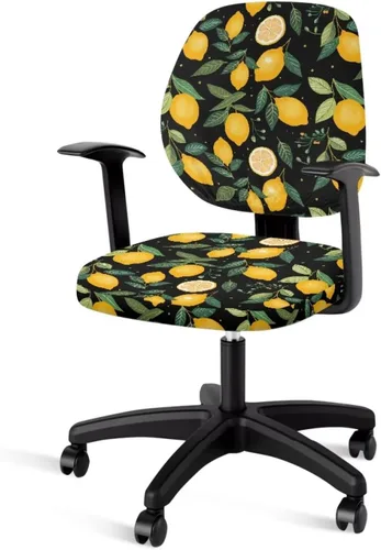 Vista 36 de Funda para silla de oficina con diseño de mariposa de 2 piezas, fundas para silla de juegos, bonitas fundas transpirables para silla de escritorio
