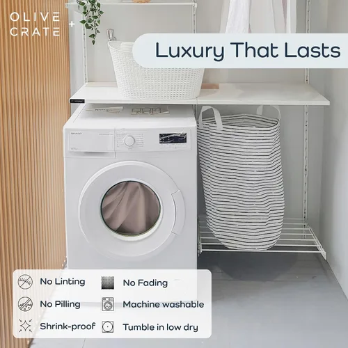 Vista 9 de Olive + Crate Tencel - Fundas de almohada de eucalipto, 100% Tencel Lyocell fundas de almohada refrescantes para personas que duermen con calor