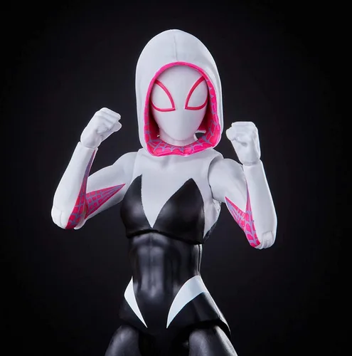 Vista 2 de Figura de acción de Gwen de la serie Titan de Marvel Spider-Man: Into The Spider-Verse de TOGETIC, 12 pulgadas