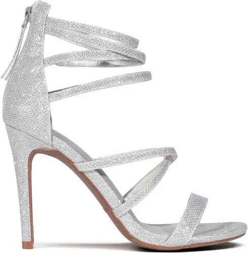 Vista 2 de DREAM PAIRS Sandalias de tacón alto para mujer