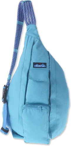 Vista 13 de KAVU - Bolso de hombro cruzado, compacto y ligero, correa de cuerda
