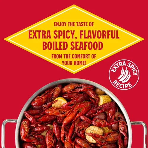 Vista 5 de Louisiana Fish Fry, Cajun Fire Boil, 14 oz (paquete de 1)