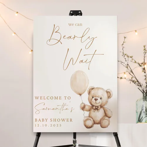 Vista 23 de Letrero de bienvenida personalizado para baby shower, letrero de bienvenida personalizado para bebé, letrero de bienvenida de globo azul, decoración
