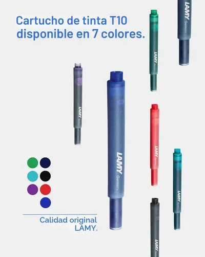 Vista 5 de Lamy 1220536 T 10 - Cartuchos de tinta (10 unidades), color azul