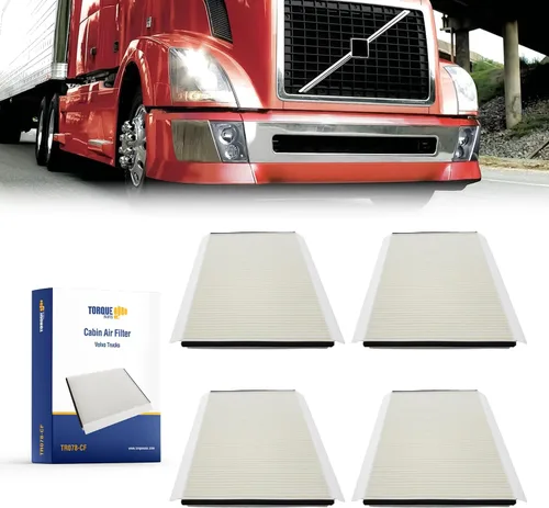 Vista 8 de TORQUE 20435801 Filtro de aire de cabina compatible con Volvo VNL 2002+ 780 760 860 670 630; VN 780 670; VH VHD VNM piezas de accesorios que