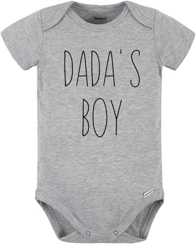 Vista 3 de Dada's Boy - Body para bebé, traje para recién nacido, ropa de bebé, regalo para niños