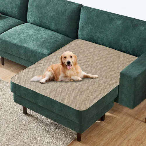 Vista 36 de Manta Impermeable para Sofá para Perros 2026 (30"x53") Cómoda Alfombrilla de Sofá de Dos Plazas para Mascotas con Respaldo Antideslizante, Forro