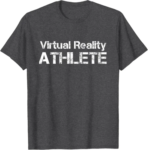 Vista 27 de Virtual Reality ATHLETE for VR Gamers Camiseta, Negro, S