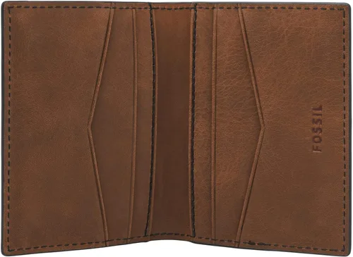 Vista 3 de Fossil Everett - Cartera delgada de cuero para hombre