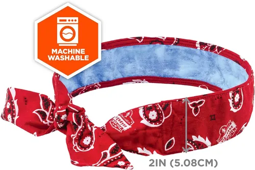 Vista 33 de Ergodyne Chill-Its 6700CT - Bandana de enfriamiento evaporativo