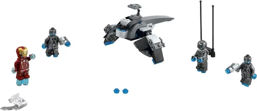 Vista 4 de LEGO Los superhéroes Iron Man vs. Ultrón