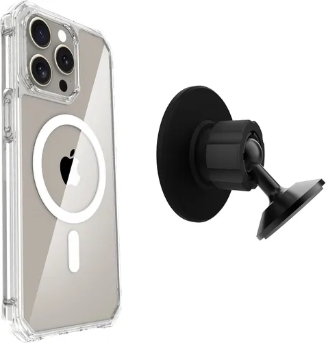 Vista 260 de Scooch para MagCase Compatible con iPhone 12 Mini Incluyendo MagRing 2.0, Soporte para Teléfono Compatible con MagSafe y Pata de Soporte