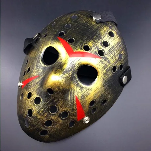 Vista 4 de Leprato Máscara de terror de Halloween, fiesta de máscaras, disfraz de cosplay