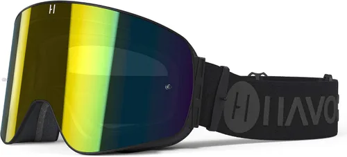 Vista 12 de Havoc Racing Magnetic Frameless Goggles - For Motocross, Dirt Biking, Snowboarding, ATV, & UTV - UV Blocking Anti-Fog Goggles