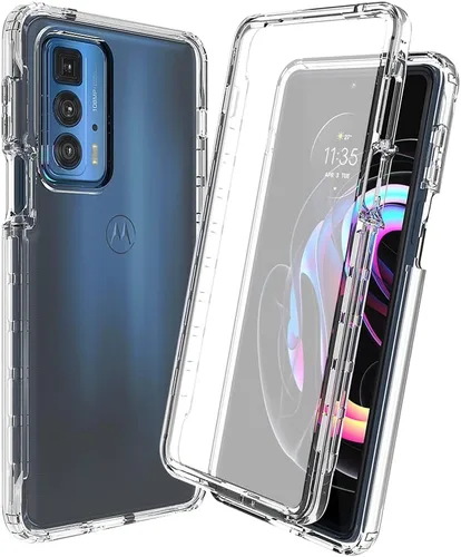 Vista 10 de Funda para Google Pixel 6A, funda a prueba de golpes con protector de pantalla para Google Pixel 6A 5G G1AZG GX7AS GB62Z GB17L, color negro