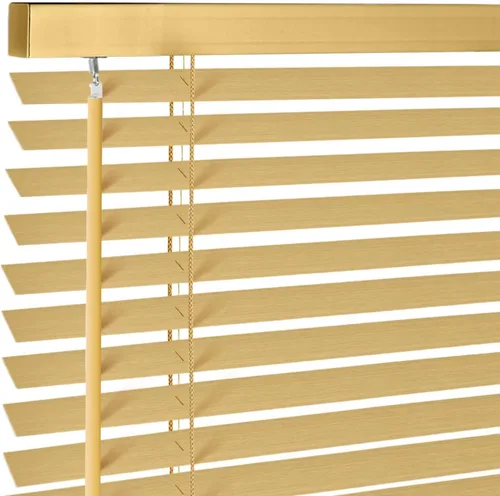 Vista 33 de Persianas de madera real de 2 pulgadas para ventanas de interior, persianas venecianas opacas de madera maciza, tamaño personalizado, color cereza