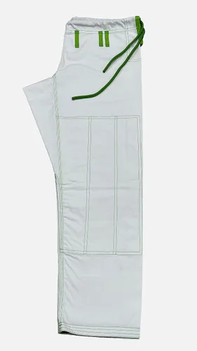Vista 6 de Bjj Gi Jiu Jitsu Con Puntada Verde Bjj Gi Jiu Jitsu Kimonos Gi 100% Algodón Perl Tejido 450GSM