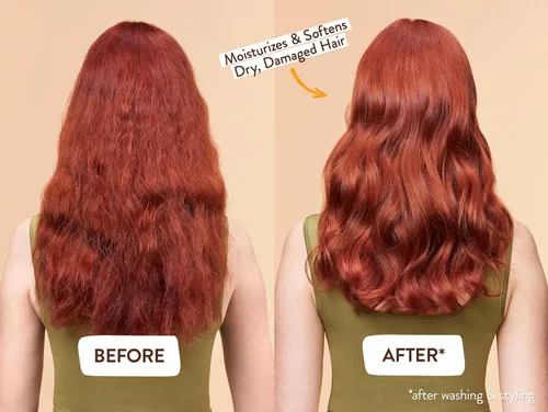 Vista 4 de Babo Botanicals - Acondicionador nutritivo de mango e hibisco, para cabello seco, dañado y tratado con color, hidrata y suaviza, cartón resistente