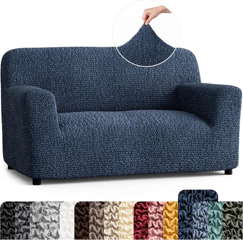 Vista 49 de PAULATO BY GA.I.CO. Funda para Silla - Funda para Sillón - Funda para Sillón - Funda de Tela Suave - Protector de Muebles Elegante de Ajuste Ceniza