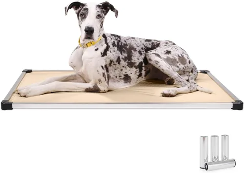 Vista 16 de K9 Ballistics - Cama para jaula de perro, a prueba de mordiscos, acolchada y blindada, prácticamente indestructible, patas incluidas