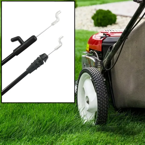 Vista 4 de Cable de control 946-04661A para MTD, Troy-Bilt, artesano, máquinas de patio, Cub Cadet, Yard Man, Bolens, Murray cortacésped, sustituye a