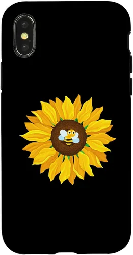 Vista 5 de Cute Bumblebee Sunflower Bee Honeybee Floral Flower Lover Case for iPhone 17